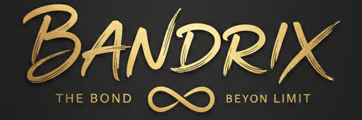 Bandrix premium wellness brand logo”
